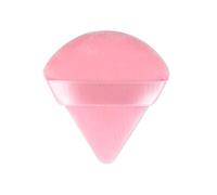 10 Pieces Pure Powder Puff Face Triangle Soft Makeup Powder Puff for Loose Powder Mineral Powder Body Powder Makeup Tool,Black,Pink,A39