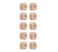 10 Pieces Reusable Thumb Protectors Cut Resistant Finger Sleeve Cots for Tips Finger Covers for Kitchen and Tasks
