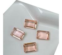 10 Pieces Rhinestones Rectangular Crystal Decorations For Nails