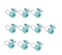 10 Pieces Rose Shape Lip Balm Container with Mirrored Leakproof Cosmetic Organized for Travel and Home Use