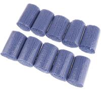 10 Pieces Rug Yarn Precut Wool Assorted Acrylic Yarn,Knit Wool Latch Hook Yarn DIY Knotted Rug Yarn fit for Ball Woven/Carpet Cushion Handicrafts/Pillows (Blue)
