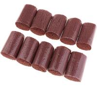 10 Pieces Rug Yarn Precut Wool Assorted Acrylic Yarn,Knit Wool Latch Hook Yarn DIY Knotted Rug Yarn fit for Ball Woven/Carpet Cushion Handicrafts/Pillows (Brown)