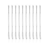 10 Pieces Seafood Fork Picks, Stainless Steel Forks, Seafood Tools, Multifunctional Tableware, Creative Tableware, Kitchen Supplies