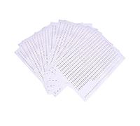 10 Pieces Self Adhesive Numbers Stickers for DMC Embroidery Point Diamonds, Square Sticker Paper for Inventory Storage Organizing 8.27x11.70 inch