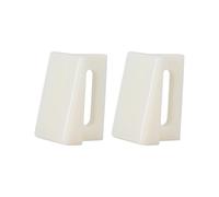 10 Pieces/Set Pocket Door Bottom Guide Replace Friction Smooth Sliding Exercise Long Hole Design Carpet Floor Door Bottom