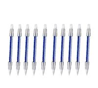 10 Pieces Silicone Nail Pen, Nail Brush Tool, Double Tipped Nails Pen Brush Set Rhinestone Nails Polish Carving Pens Finger Brushes For Carving, Shaping 3D Effect