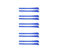 10 Pieces Silicone Temple End Tips Soft Cover Comfort Cushion Blue, 6.9 x 0.7 cm