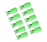 10 Pieces Squid Jig Hook Protector Shrimp Fishing Jigs Lure Covers Safety Caps L, Green