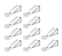 10 Pieces Stainless Steel Glass Heated Bed Clip Clamps 3D Printer Parts Heatbed Clip for Ultimaker Ender 3 Build Platform Retainerc Distinctive