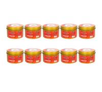10 Pieces Survival Candle - Windproof Emergencys Light with 25 Hour Burn Time | Camping Candle for Power Cuts, Hiking, Preppers & Indoor Use