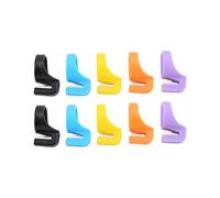 10 Pieces Thread Cutter Ring, Plastic Finger Knife Ring Split Sewing Thread Cutter Mixed Color Sewing Accessories for Weaving Yarn