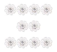 10 Pieces Tight Earring Backs for Heavy Studs Flower Shape Copper Supports Stay in Place All Day Permanent Ear
