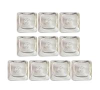 10 Pieces Translucent Color Key Caps MX X Stem Customizable Backlight Layout for Mechanical Keyboard Key Caps