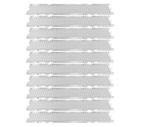 10 Pieces Transparent PVC 42x8x1cm Cat Repelent Mat Cat Scat Mat Training Pads Pet Supplies Kitten Scat Mats For Scratch Prevention Bedroom Living Room Lawn Yard Furniture Sofa