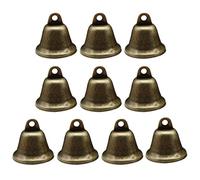 10 Pieces Vintage Hanging Bells Christmas Small-Jingle Bells For Craft Elephant Dog Camel-Bell Decoration