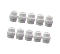 10 Pieces Welding Gas Diffuser Head Replacement Professional for Mig Welding Torch 24KD