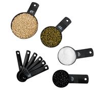 10 Pieces Wet Measuring Cups - Cooking Measuring Utensils, Portable Cooking Tools Set | Kitchen Mixing Preparation Accessories Kit, Stackable Measuring Spoons and Your