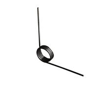 10 pieces Wire Diameter 0.8 mm V-shaped Torsion Springs, Turns of Number 2/4/6, 45/90/180/240° Included Angle Torsion Springs, 0.8×5×4Turns×90°