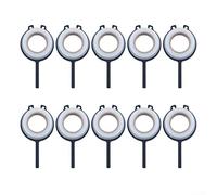 10 Pieces Worm Gear Kit 1121 640 7111 Compatible with MS240 MS261 MS260 026 024 Chainsaws Metal Spare Parts Garden