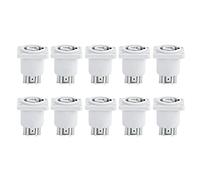 10 piezas 3 núcleos 20 A amplificador chasis de audio conector enchufe toma de corriente equipo conector de CA bloqueable de alta corriente para sistemas de audio y dispositivos