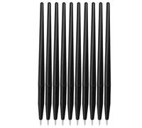 10 piezas de cepillo de silicona profesional herramientas de maquillaje de ojos para sombra de ojos aplicación de cejas portátil fácil de limpiar Material de silicona ABS duradero