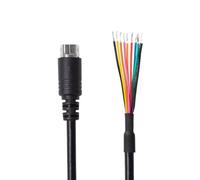 10-Pin Mini DIN to Bare Wires SCU-28 Yaesu Amplifier Cable for Yaesu FTDX-10, FTDX-1200, FT-450, FT-950 - Linear Amplifier Connection Cable (180cm)
