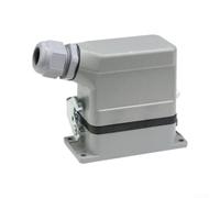 10-Pin Rectangular Industrial Connector IP65 Waterproof(10 CORE LATERAL LINE)