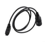 10 Pin to 16 Pin OBD2 Connector Cable, Diagnostic Adapter for BMW ICOM-D, 1.5M ABS Wire for MotoScan, for Round Port Motorcycles 1996-2016