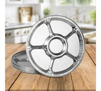 10 Pk Coppice Aluminium Foil 34Cm Snack Platters For Parties, Buffets & Entertaining. Freezer & Oven Safe