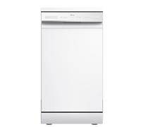 10 Place Setting Freestanding Slimline 45cm Dishwasher - White