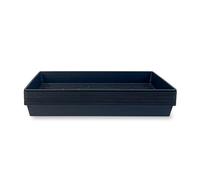 10 Plant Growing Trays (No Drain Holes) - 20" x 10" - Perfect Garden Seed Starter Grow Trays: for Seedlings, Indoor Gardening, Growing Microgreens, Wheatgrass & More - Soil or Hydroponic