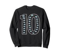 10 Police Car 10th Birthday Sweatshirt