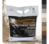 10 Pound, Camel Brown Joint Stabilizing for Pavers, DOMINATOR Polymeric Sand with Revolutionary Ceramic Flex Technology for Joints up to 4”, Professional Grade Results