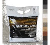 10 Pound, Titanium Gray Joint Stabilizing for Pavers, DOMINATOR Polymeric Sand with Revolutionary Ceramic Flex Technology for Joints up to 4”, Professional Grade Results