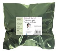 10 Premium Beef Trachea for Dogs by Britten and James (approx 750g) - Medium Trachea 14-20cm. Natural Healthy Air Dried Dog Chew Treat