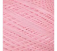 #10 Premium Mercerised Egyptian Cotton Crochet Thread - 3 Ply Pearl-Effect Finish - Soft, Strong & Lustrous - 100g - Daisy Crochet Cotton 103 Baby Pink