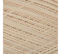 #10 Premium Mercerised Egyptian Cotton Crochet Thread - 3 Ply Pearl-Effect Finish - Soft, Strong & Lustrous - 100g - Daisy Crochet Cotton 466 Champagne