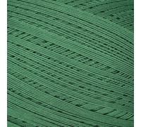 #10 Premium Mercerised Egyptian Cotton Crochet Thread - 3 Ply Pearl-Effect Finish - Soft, Strong & Lustrous - 100g - Daisy Crochet Cotton 050 Parsely