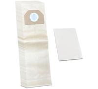 10 Premium Vacuum cleaner bags compatible with Black & Decker Wet n Dry; Bosch Wet & Dry PAS 12-27, Wet & Dry PAS 12-27 F - 10 pieces paper filter bags, with 1 microfilter, accessories, spare parts