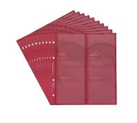 10 Prophila coin sheets, 6 pockets up to 64 mm diameter