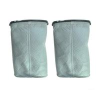 10 Quart Cloth Filter Bags for ProTeam Backpack Vacuums Washable Reusable Triangle Dust Collection 10x14 Inch(2 PACK)