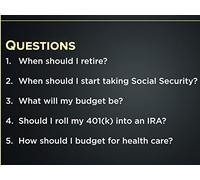 10 Questions to Answer Before You Retire