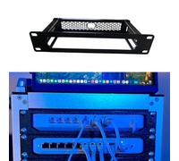 10" Rack Mount for Ubiquiti UniFi Cloud Gateway Fiber | 1U Rack Adapter for UCG-Fiber | Compatible with 10" Cabinets | Ideal for Home Lab & Network Rack Setup