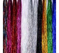 10 Random Colors 0.28mm in Width Flash Line for Flies Making