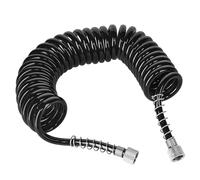 10' Recoil Recoiling Airbrush Air Hose with Standard 1/8" Size Fittings on Both Ends
