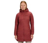 (10, Red/Red) Berghaus Womens Nula Micro Long Padded Hooded Warm Winter Jacket Coat