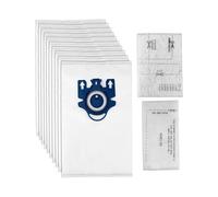 10 replacement bags with 2 filters for Miele Hyclean 3D Efficiency Gn Classic C1 Complete C2 C3 S2000 S5000 S8000 series vacuum cleaners - 9917730