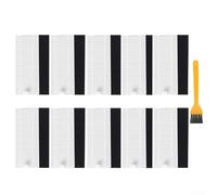 10 Replacement Filters for Tikom G8000 Series Robot Vacuum Cleaner and G2 with Cleaning Brush, Designed to Improve Air and Dust Control
