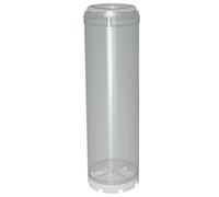 10" Reusable Empty Clear Cartridge Water Filter Housing Various Media Refillable
