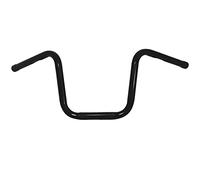 10'' Rise Drag Ape Hanger 1'' HandleBar Compatible With Harley Davidson Sportster XL 883 1200 Dyna Wide Glide Street Bob Low Rider Gloss Black